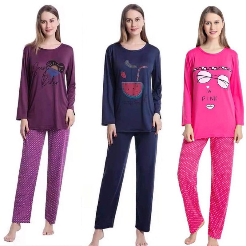 MSK Funky Print Cotton Comfort Night Dress