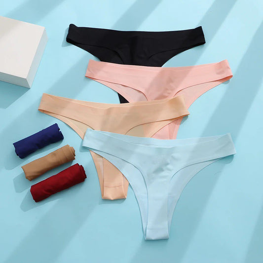 Silk Thong Briefs Underwear