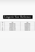 Lingerie Size Guide