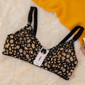 Cotton Daily Wear Bra Leopard Non Padded