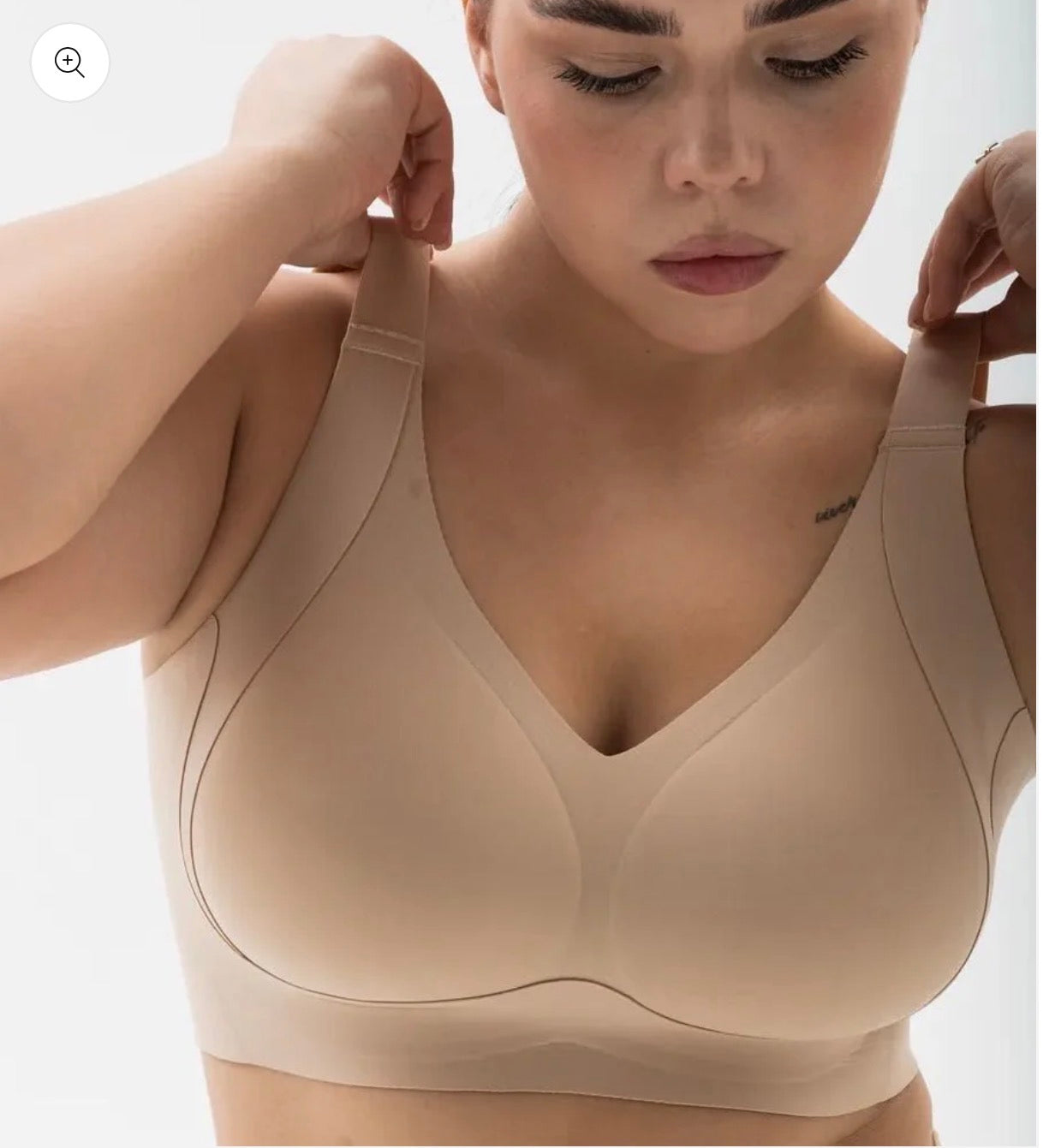MSK Zero-Gravity Full Coverage Bra: Arm Fat Control Wireless Bra