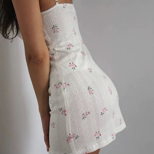 MSK Floral Pointelle Lingerie Nighty Dress