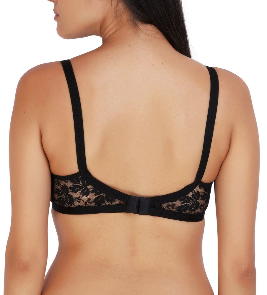 See Through Transparent Net Bra