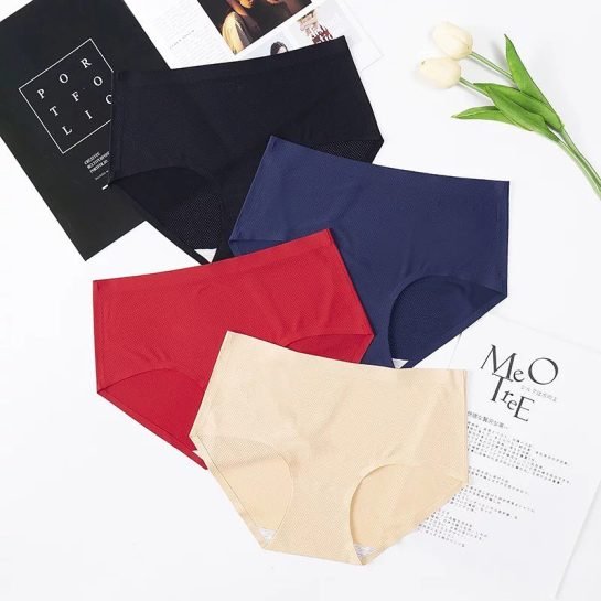 Pure Cotton Seamless Briefs Panties/Underwear