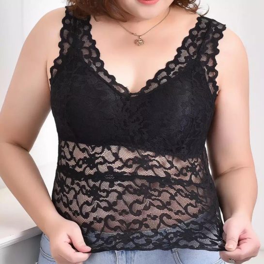 removeable padded bralette