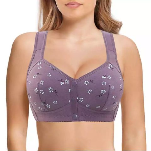 Front Open Closure Bra |Soft Home Non Padded Bra