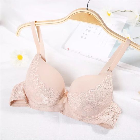 Lace Detailing Pushup Bra - Image 3