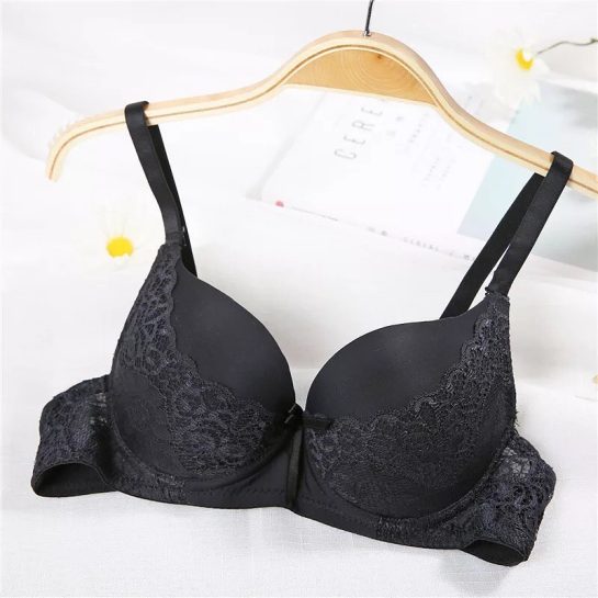 Lace Detailing Pushup Bra - Image 4