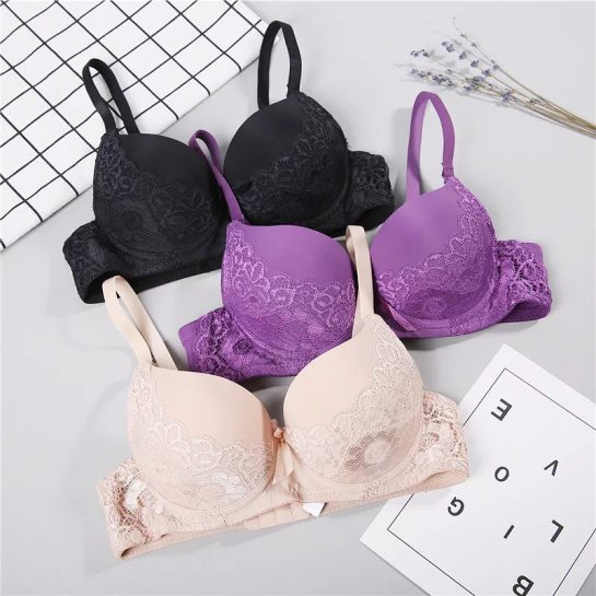 Lace Detailing Pushup Bra | Underwired Bra