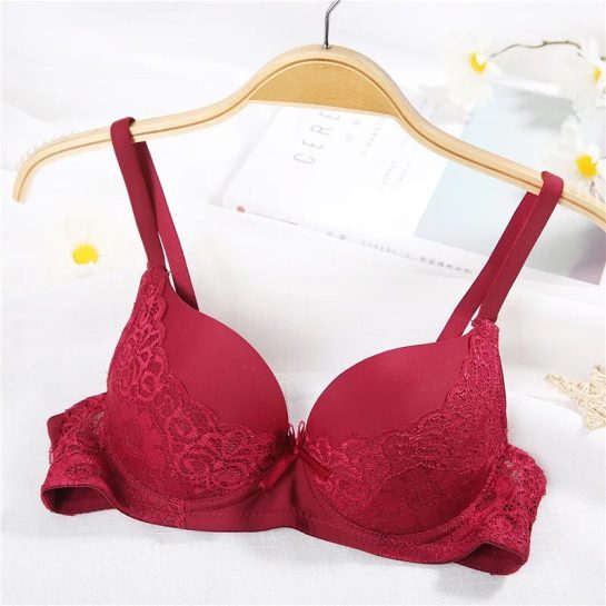 Lace Detailing Pushup Bra - Image 6