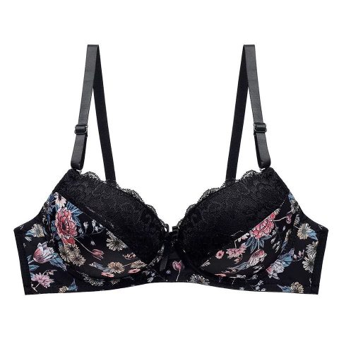 Floral Lace Padded Pushup