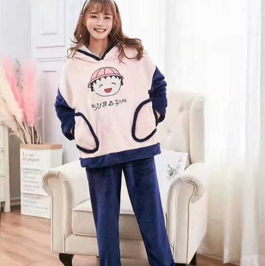 Hoody Warm Night Dress PJ