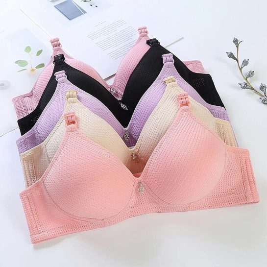 Breathable Summer T-Shirt Bra Pack of Two