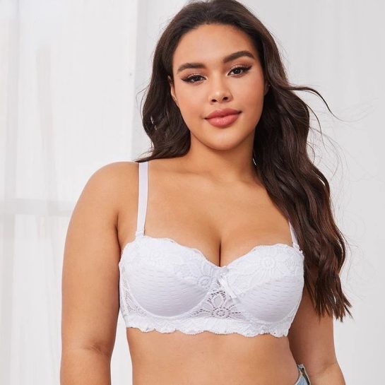 Plus Size Double Pushup Bra