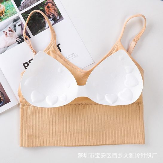 Victoria Crop Tank Top Bralette - Image 9