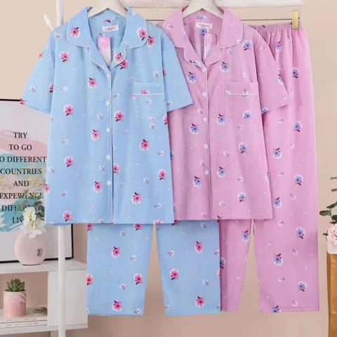 Summer Cotton Night Dress PJ