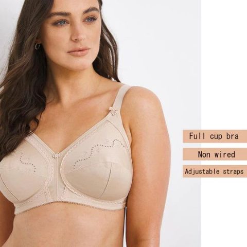 Cotton Minimizer Bra