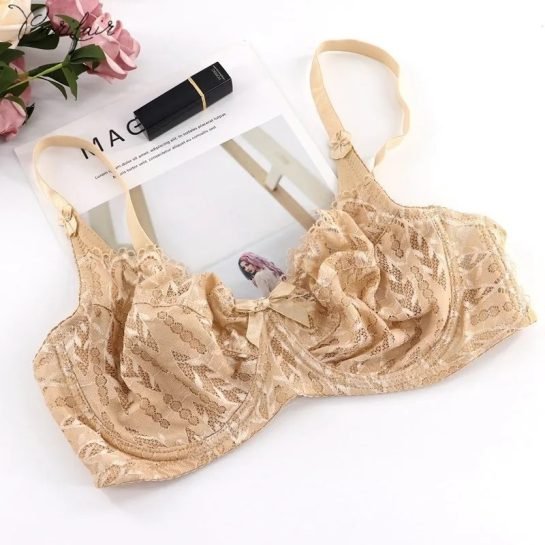 Transparent Wired Non Padded Bra