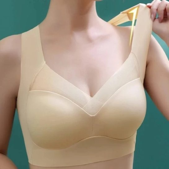 Full Coverage Support Bra for Saggy Chest