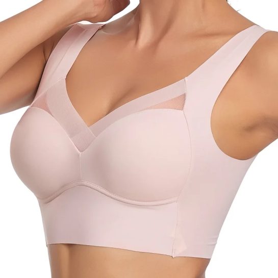Full Coverage Support Bra for Saggy Chest