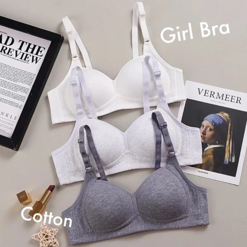 T-Shirt Bra Cotton Padded Wireless Bra