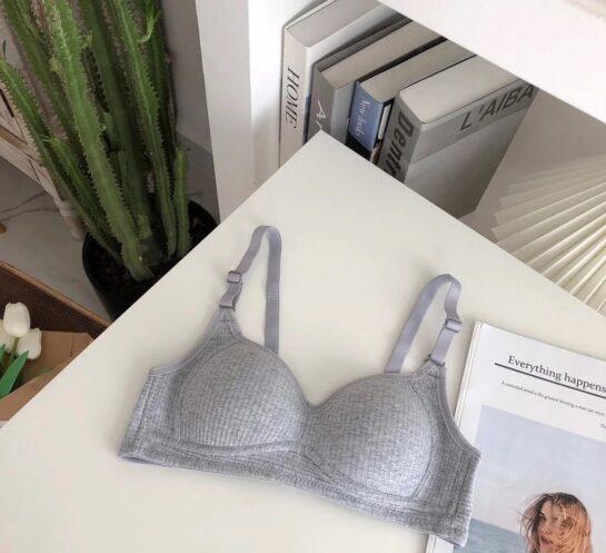 Summer Soft Pad Cotton T-Shirt Bra