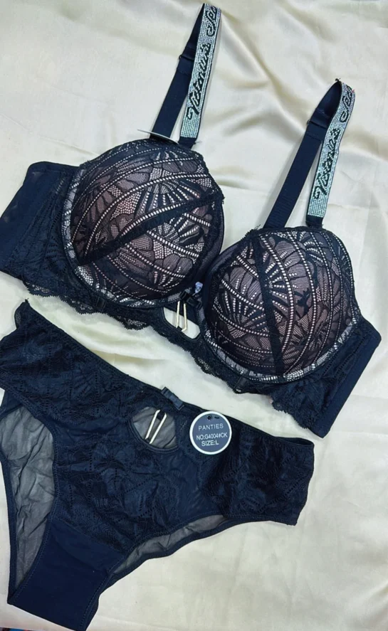 Victoria Secret Pushup Wired Bra Panty Set