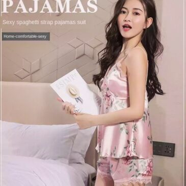 Silk Shorts Nighty Lingerie