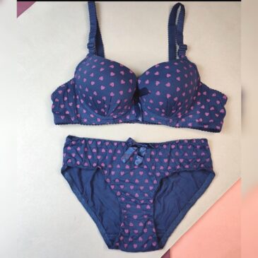 Lovely Pushup Bra and Panty Set