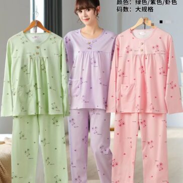 Soft Home Daily Wear Loose Fit Winter Night Dress